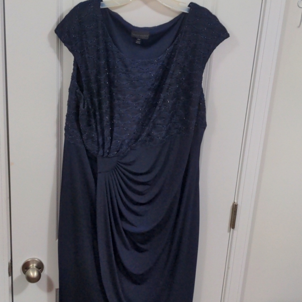 Navy Blue Cocktail Dress worn once.